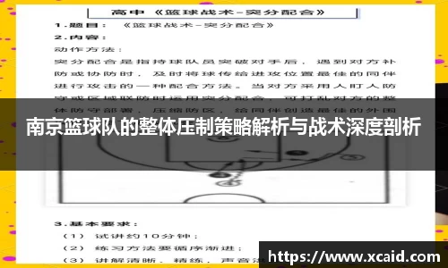 南京篮球队的整体压制策略解析与战术深度剖析